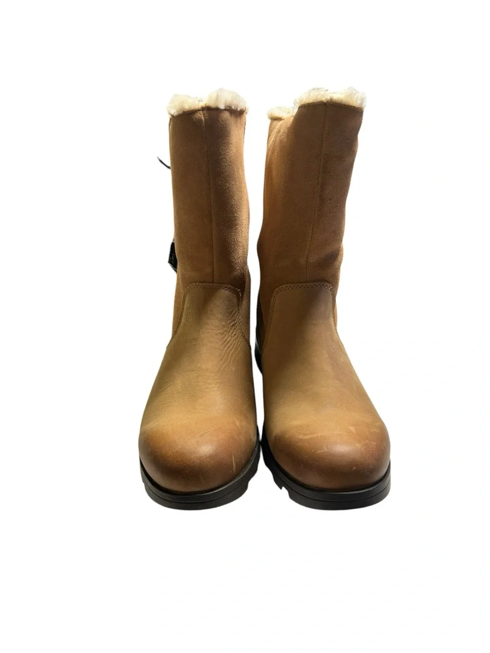 SOREL Emelie Fold Over Waterproof Boots NWT Camel Size 8.5 Cabin Core Gorp Core